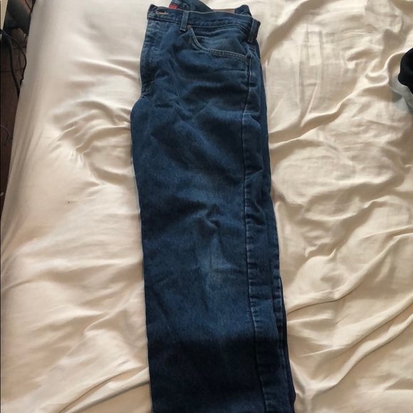 LL Bean flannel jeans - Picture 2 of 3